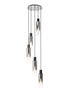 Brooks Slim Round Pendant 5 Light